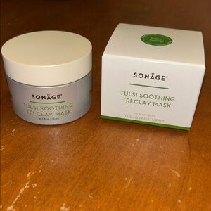 Sonage Tulsi Soothing Tri Clay Mask - NIB